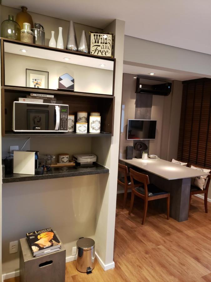 Excelente Flat No Itaim Bibi Apartment Sao Paulo Bagian luar foto