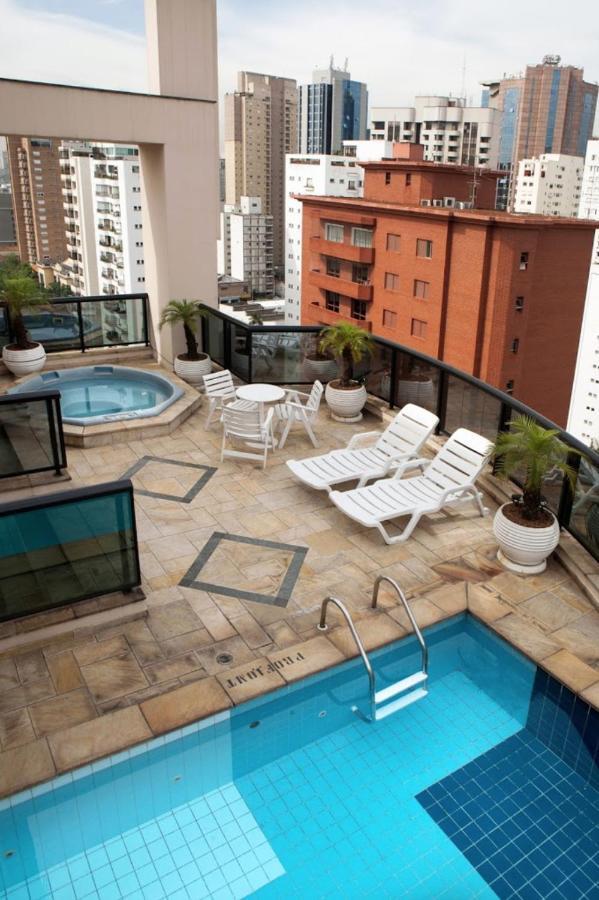 Excelente Flat No Itaim Bibi Apartment Sao Paulo Bagian luar foto