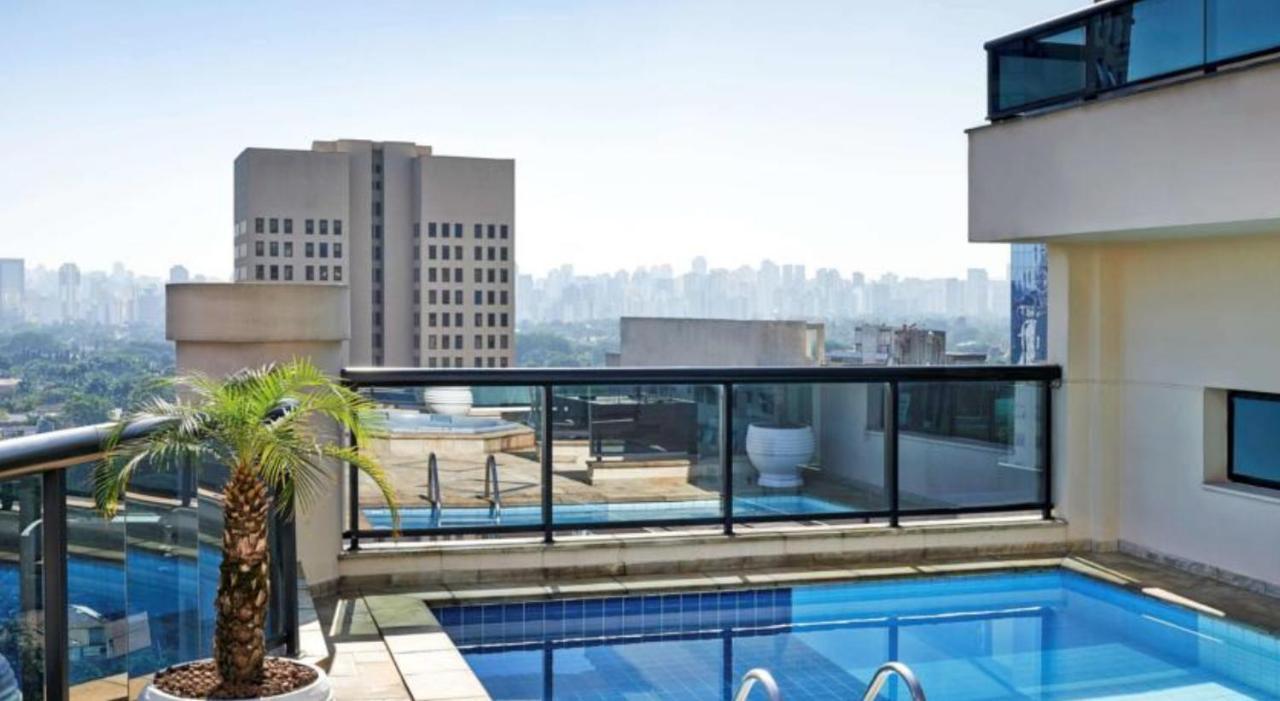 Excelente Flat No Itaim Bibi Apartment Sao Paulo Bagian luar foto