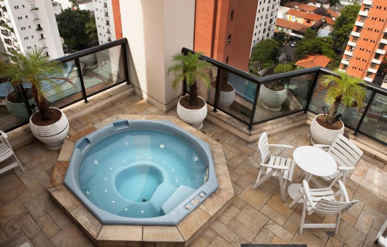 Excelente Flat No Itaim Bibi Apartment Sao Paulo Bagian luar foto