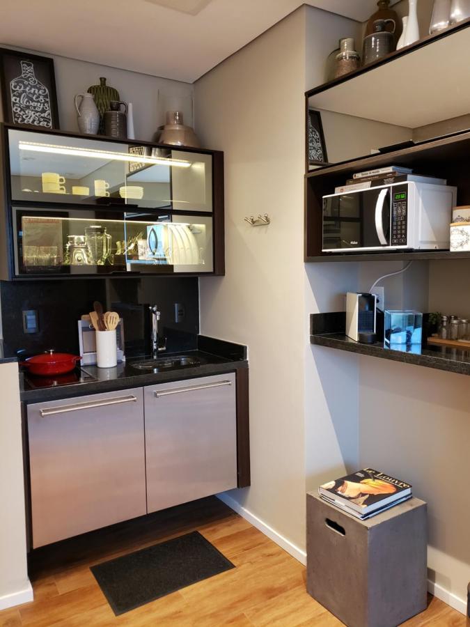 Excelente Flat No Itaim Bibi Apartment Sao Paulo Bagian luar foto