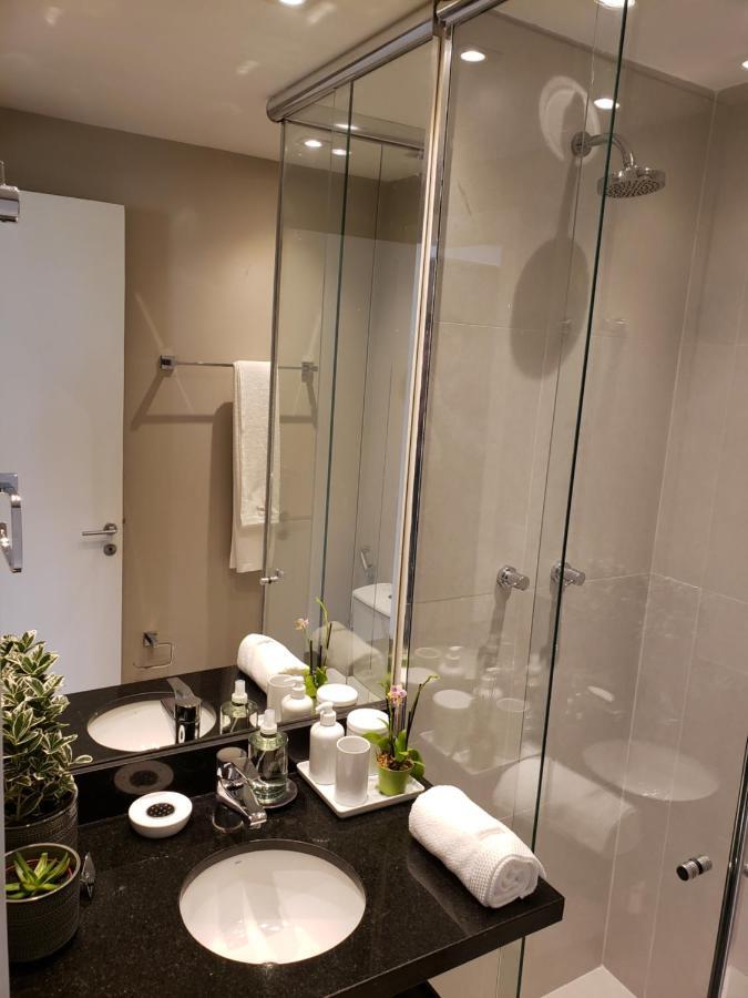 Excelente Flat No Itaim Bibi Apartment Sao Paulo Bagian luar foto