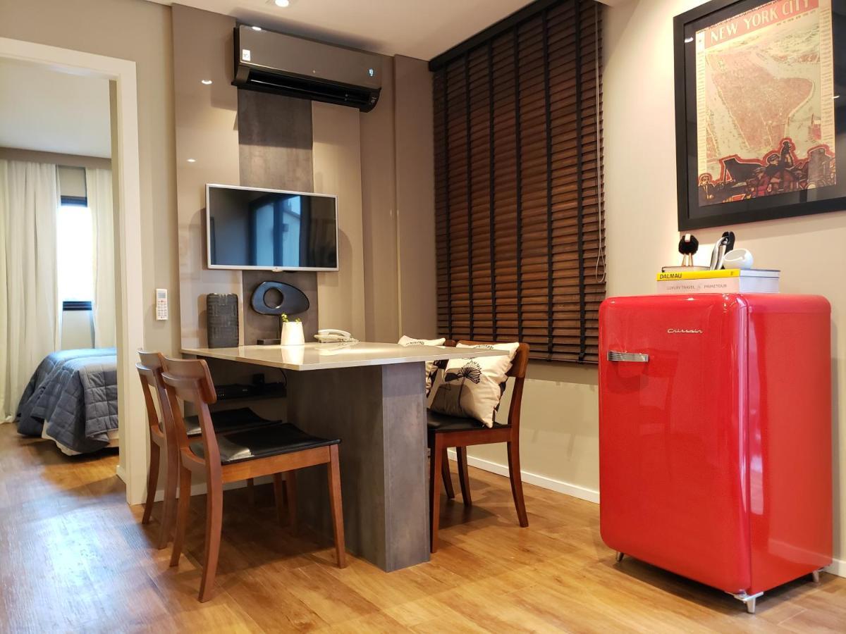 Excelente Flat No Itaim Bibi Apartment Sao Paulo Bagian luar foto